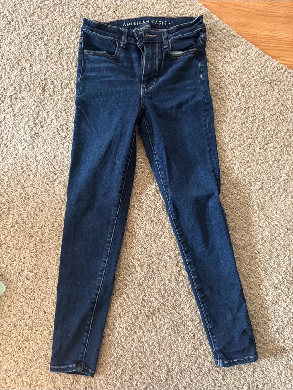 American Eagle Outfitters Indigo Skinny Jeans for Women